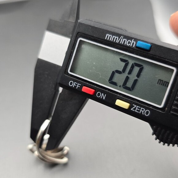 VTG Sterling Silver +925 Sculptural Swirl Ring Size 8 Abstract Wave 4.47g - Picture 6 of 9